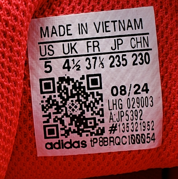 5Y Adidas Haribo Gummy Bears D.O.N. Issue 6 SMU Lucid Red Basketball Sneakers - Picture 11 of 11